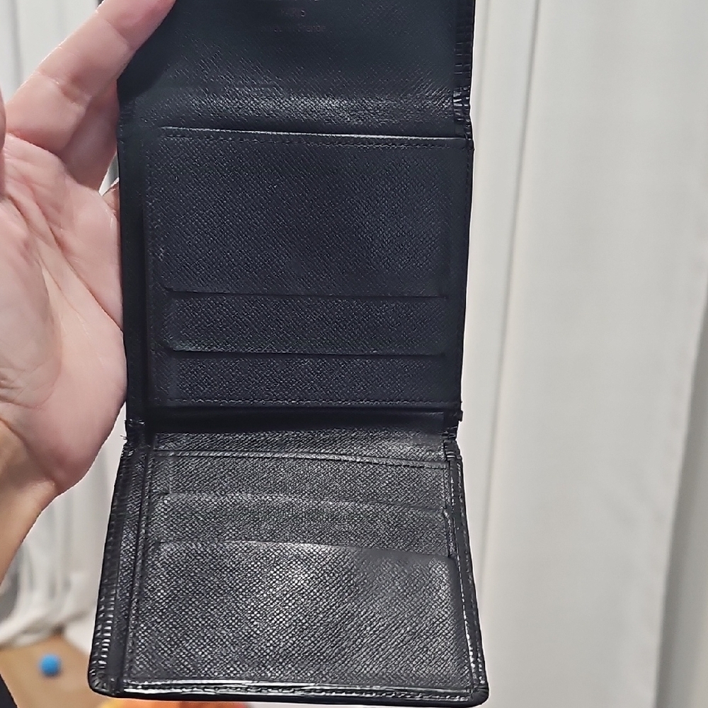 Louis Vuitton Black Wallet Double Side - Picture 8 of 12